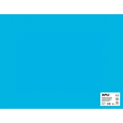 Apli Cartulina Azul Medio 50 x 65mm 170g 25 Hojas | Ahorro Imprimiendo