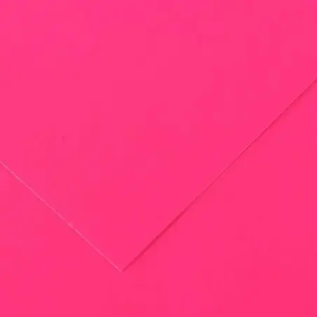 Canson Guarro Pack de 25 Cartulinas Iris de 185g - 50x65cm - Color Fucsia Fluo | Ahorro Imprimiendo