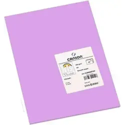 Canson Guarro Pack de 50 Cartulinas Iris A4 de 185g - 21x29.7cm - Color Lila | Ahorro Imprimiendo