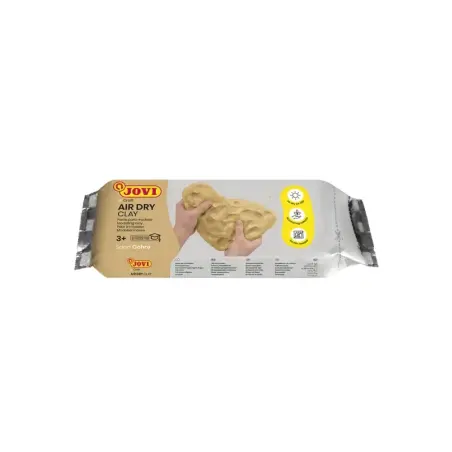 Jovi Air Dry Pasta para Modelar 250gr - Endurecible al Aire - Tacto Fresco - Facil de Moldear - Multi-Superficie - Secado en 24H