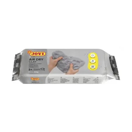 Jovi Air Dry Pasta para Modelar 500gr - Endurecible al Aire - Tacto Fresco - Facil de Moldear - Multi-Superficie - Secado en 24H