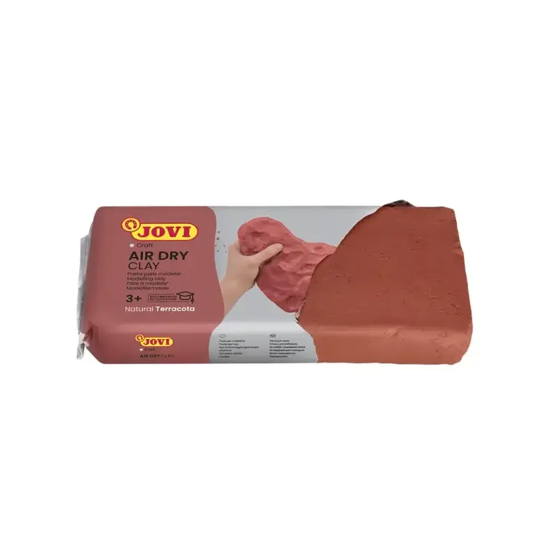 Jovi Air Dry Pasta para Modelar 250gr - Endurecible al Aire - Tacto Fresco - Facil de Moldear - Multi-Superficie - Secado en 24H
