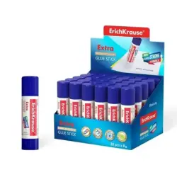 Erichkrause Pegamento en Barra Extra 8gr - Formula Super Fuerte - Consumo Economico - Adhesion Rapida y Fiable - Facil de Lavar