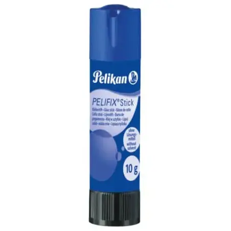Pelikan Pelifix Pegamento en Barra 10gr - Ideal para Papel, Cartulina, Fotografias etc... - Facil Apertura | Ahorro Imprimiendo