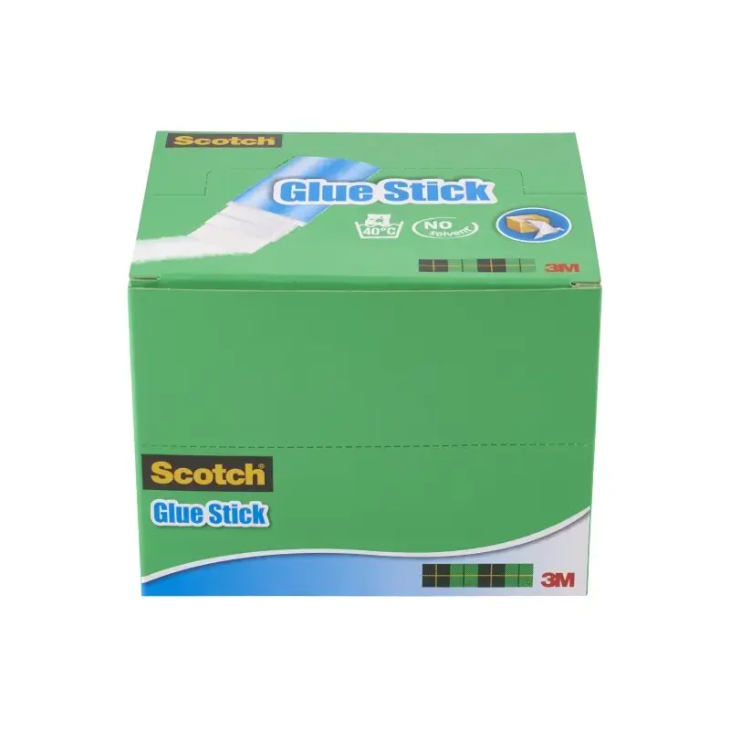 Scotch Barra de Pegamento Adhesivo Solido de 21gr - Color Transparente | Ahorro Imprimiendo