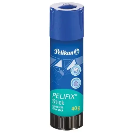 Pelikan Pelifix Pegamento en Barra 40gr - Ideal para Papel, Cartulina, Fotografias etc... - Facil Apertura | Ahorro Imprimiendo