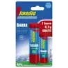 Imedio Pack de 2 Barras de Pegamento 1x 21grs + 1x 8.2grs - Sin Disolventes - Lavable - Apto para Uso Escolar | Ahorro Imprimien