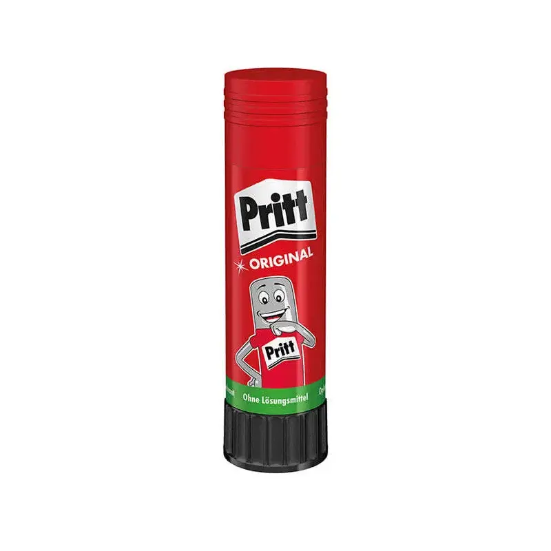 Pritt Barra de Pegamento Grande 43grs - Sin Disolventes - 97% de Ingredientes Naturales - Lavable a 20ºC - Seguro para Niños | A