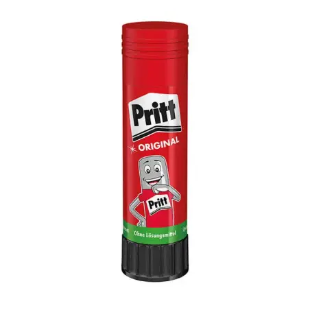 Pritt Barra de Pegamento Grande 43grs - Sin Disolventes - 97% de Ingredientes Naturales - Lavable a 20ºC - Seguro para Niños | A