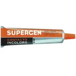 Supergen Contacto Pegamento Incoloro 20ml - Secado Rapido - No Contiene Tolueno - Resistencia al Envejecimiento y a los Rayos UV