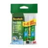Scotch Pack de 3 Pegamentos en Barra Adhesivo Solido - 21gr por Unidad - Promocion 2 + 1 Gratis - Color Transparente | Ahorro Im