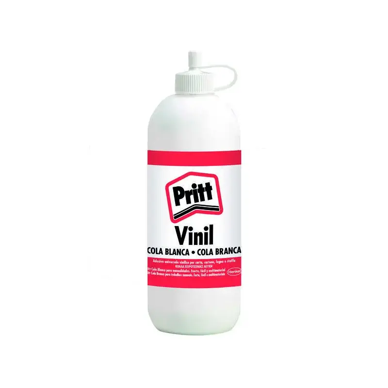 Pritt Bote de Cola Blanca 250ml - Ideal para Manualidades - Adhesivo para Diversos Materiales | Ahorro Imprimiendo