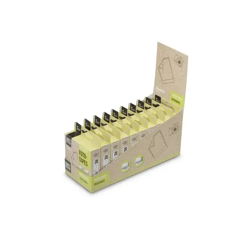 Hama Pack de 500 Adhesivos de Doble Cara - Ideal para Fotos - 12x13mm - Colores Surtidos | Ahorro Imprimiendo