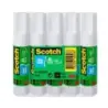 Scotch Pack de 5 Pegamentos en Barra Adhesivo Solido - 8gr por Unidad - Color Transparente | Ahorro Imprimiendo