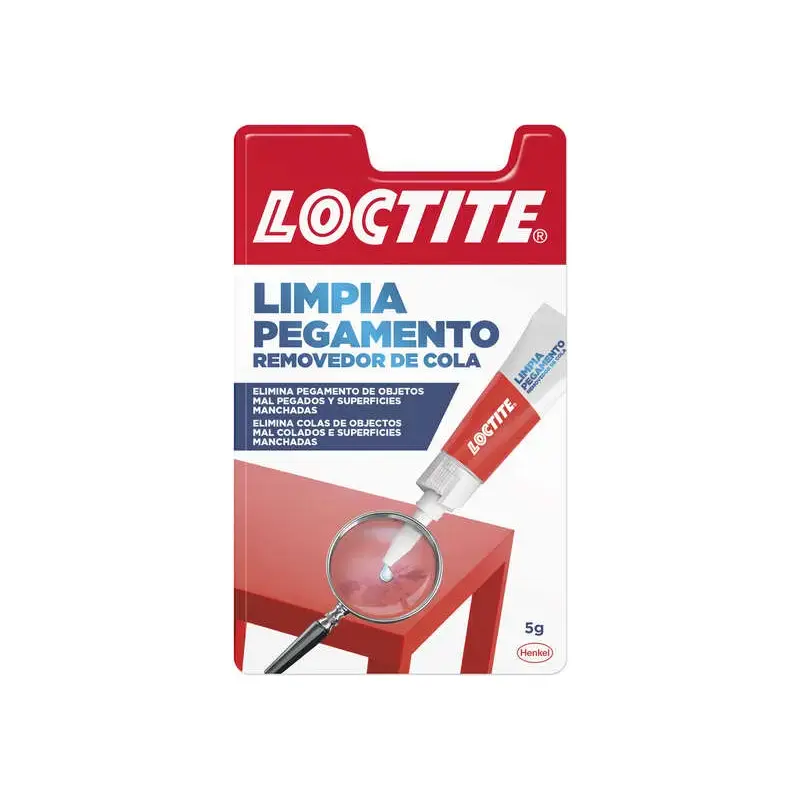Loctite Super Glue-3 Limpia Pegamento 5gr - Elimina Restos de Etiquetas Adhesivas, Restos de Pegamento en Objetos Mal Pegados y