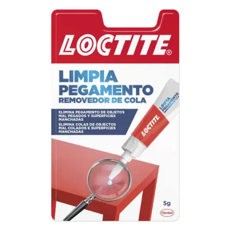Loctite Super Glue-3 Limpia Pegamento 5gr - Elimina Restos de Etiquetas Adhesivas, Restos de Pegamento en Objetos Mal Pegados y