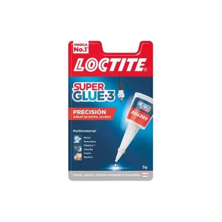 Loctite Precision Pegamento Universal Instantaneo 5gr - Maxima Resistencia - Union Instantanea - 2640076/2712223/2644833/2985032