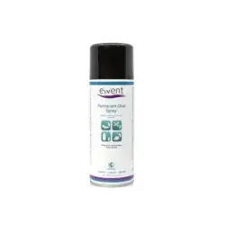 Ewent Spray de Pegamento Permanente - Secado Rapido - 395gr - Color Transparente | Ahorro Imprimiendo