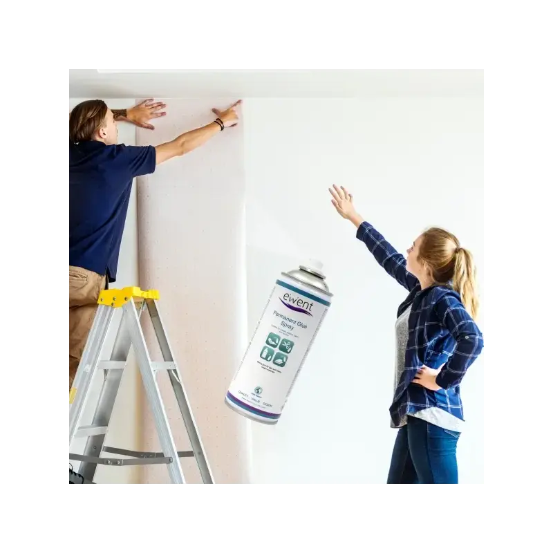Ewent Spray de Pegamento Permanente - Secado Rapido - 395gr - Color Transparente | Ahorro Imprimiendo