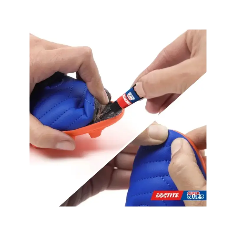 Loctite Superglue-3 Power Gel 3gr - Adhesivo Instantaneo Flexible y Extrafuerte - Formula en Gel Enriquecida con Particulas de C