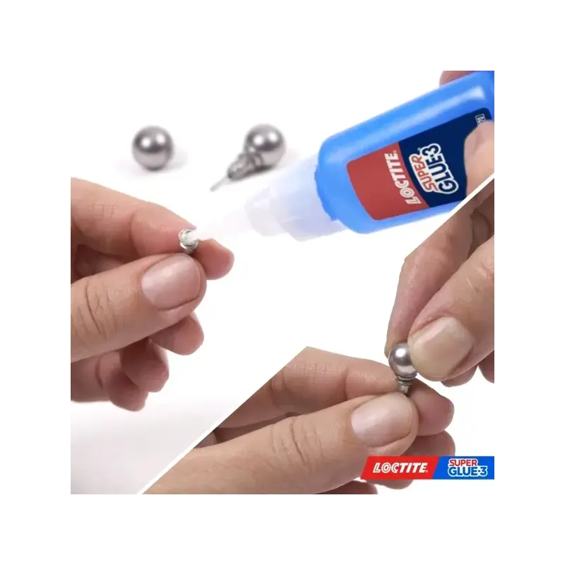 Loctite Superglue-3 XXL 20gr - Adhesivo Universal Instantaneo - Transparente y Secado Rapido - Resistente al Agua y Temperaturas