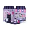 Comansi Sticker House Kuromi Ramen Shop - Incluye Figura - Stickers Lavables - Escenario Adorable - Juego Creativo | Ahorro Impr