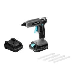 Cecotec CecoRaptor Perfect Fix 2020 Advance Pistola de Cola Termofusible - Autonomia 30min - Bateria 2Ah 20V - Indicador LED - R