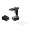 Cecotec CecoRaptor Perfect Fix 2020 Advance Pistola de Cola Termofusible - Autonomia 30min - Bateria 2Ah 20V - Indicador LED - R