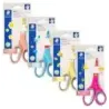 Staedtler Noris 965 Tijera Escolar 14cm - Agarre Ergonomico Suave - Cuchillas Romas - Colores Surtidos | Ahorro Imprimiendo