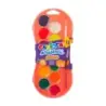 Carioca Acuarell Neon Pack de 12 Acuarelas en Pastillas de Ø 30mm - Brillantes - Facilmente Mezclables - Colores Neon Surtidos |