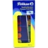 Pelikan Acuarelas Escolares - 12 Colores - Acuarela Escolar F355 - Caja de 12 Colores + 1 Pincel - Faciles de Diluir - Resistent