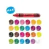 Carioca Maxi Pack de 24 Ceras de Colores - Lavables - Cuerpo de Ø 12mm - Colores Surtidos | Ahorro Imprimiendo