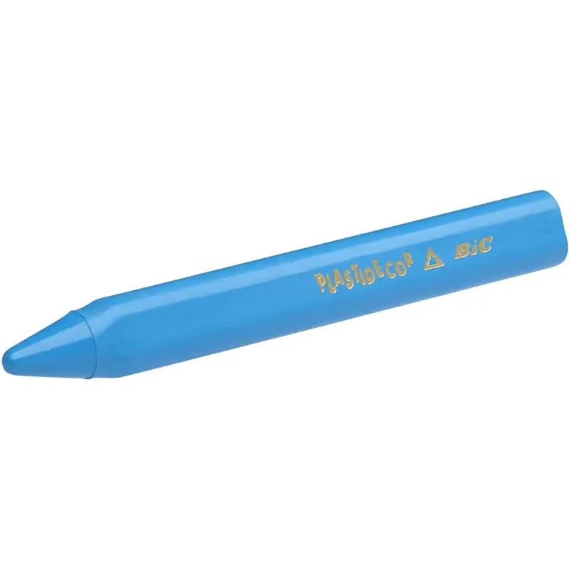 Bic Kids Plastidecor Peques Caja de 12 Lapices de Cera Triangulares - Ideal Niños Pequeños - Textura blanda - No Mancha | Ahorro