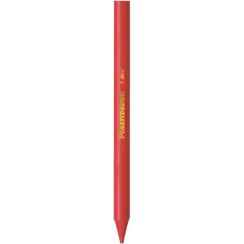 Bic Kids Plastidecor Caja de 18 Lapices de Cera - Extraresistentes - Facil de Sacar Punta - No Mancha | Ahorro Imprimiendo
