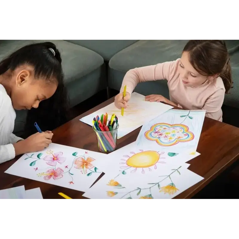 Maped Color`Peps Infinity Pack de 12 Lapices de Colores de Larga Duracion - Hecho Totalmente de Mina - Colores Surtidos | Ahorro