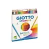 Giotto Stilnovo Pack de 24 Lapices Hexagonales de Colores - Mina 3.3mm - Madera - Colores Surtidos | Ahorro Imprimiendo