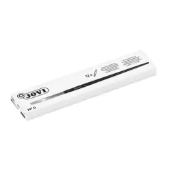 Jovi Pincel Artistico Plano Pelo de Cerda Nº 0 - Pelo Natural - Mango de Madera - Punta Plana - Pelo Duro - Color Varios | Ahorr