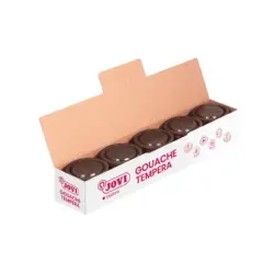 Jovi Bote de Tempera Escolar 35ml - Aplicacion en Multiples Superficies - Uso con Pincel, Rodillo o Espatula - Colores Mezclable