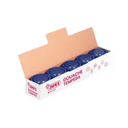 Jovi Bote de Tempera Escolar 35ml - Aplicacion en Multiples Superficies - Uso con Pincel, Rodillo o Espatula - Colores Mezclable