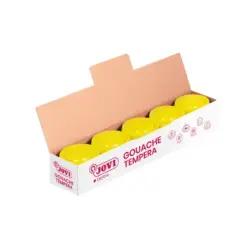 Jovi Bote de Tempera Escolar 35ml - Aplicacion en Multiples Superficies - Uso con Pincel, Rodillo o Espatula - Colores Mezclable