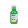 Milan Botella de Tempera 125ml - Tapon Dosificador - Secado Rapido - Mezclable - Color Verde Claro | Ahorro Imprimiendo
