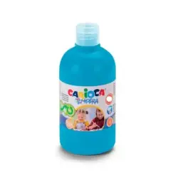 Carioca Botella de Tempera 250ml - Colores Superlavables - Faciles de Mezclar - Aplicable en Materiales Porosos - Alta Opacidad