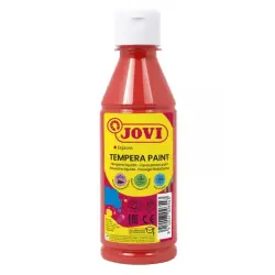 Jovi Tempera Paint Tempera Liquida 250ml - Base Agua - Lista para Usar - Alto Poder Cubriente - Secado Rapido - Excelente Fluide