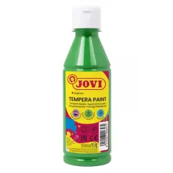 Jovi Tempera Paint Tempera Liquida 250ml - Base Agua - Lista para Usar - Alto Poder Cubriente - Secado Rapido - Excelente Fluide