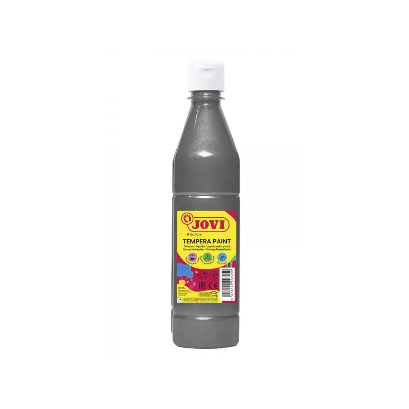 Jovi Tempera Paint Tempera Liquida 500ml - Base Agua - Lista para Usar - Alto Poder Cubriente - Secado Rapido - Excelente Fluide