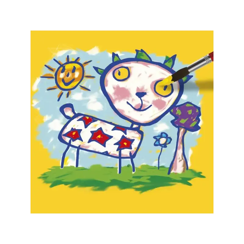 PlayColor Basic Liquid Pack de 6 Temperas 40ml - No Ondula el Papel - Gran Viscosidad - Alta Opacidad - Colores Surtidos | Ahorr