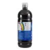 Milan Botella de Tempera 1000ml - Tapon Dosificador - Secado Rapido - Mezclable - Color Negro | Ahorro Imprimiendo