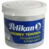 Pelikan Tempera Escolar Frasco 40ml - Facil de Lavar - Ideal para Manualidades - Color Blanco | Ahorro Imprimiendo