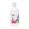 Milan Botella de Tempera 500ml - Tapon Dosificador - Secado Rapido - Mezclable - Color Blanco | Ahorro Imprimiendo