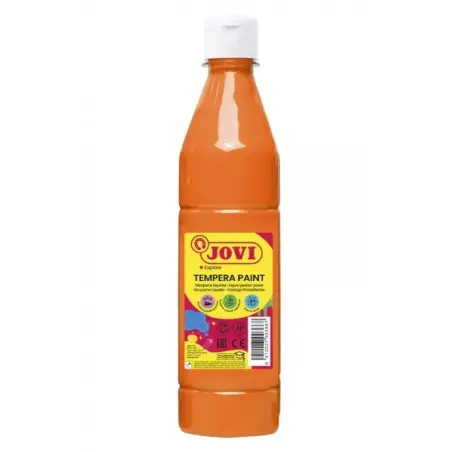 Jovi Tempera Paint Tempera Liquida 500ml - Base Agua - Lista para Usar - Alto Poder Cubriente - Secado Rapido - Excelente Fluide